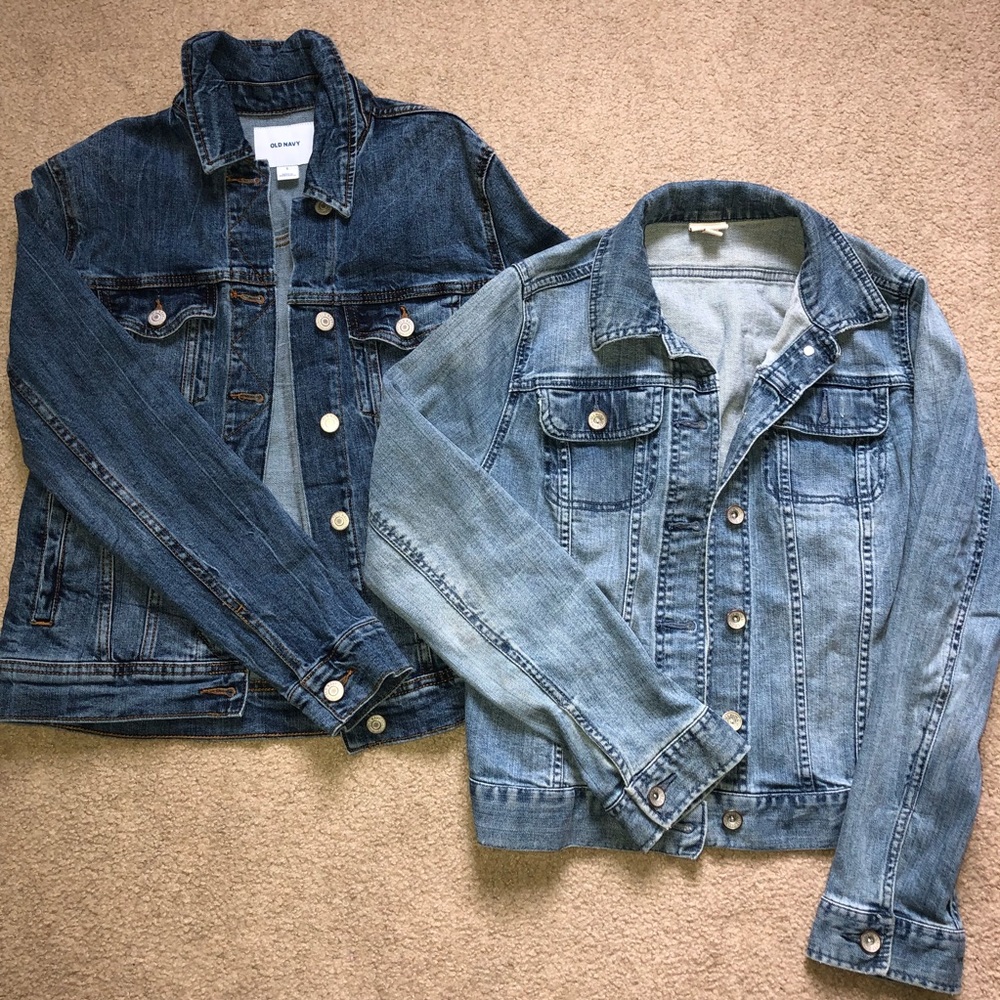 Bundle of two Denim Jean Jackets